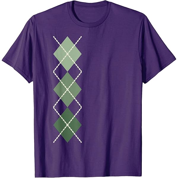 Amazon.com: Retro Argyle Rockabilly T-Shirt T-Shirt : Clothing